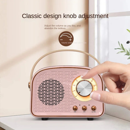 Mini Retro Bluetooth Speaker