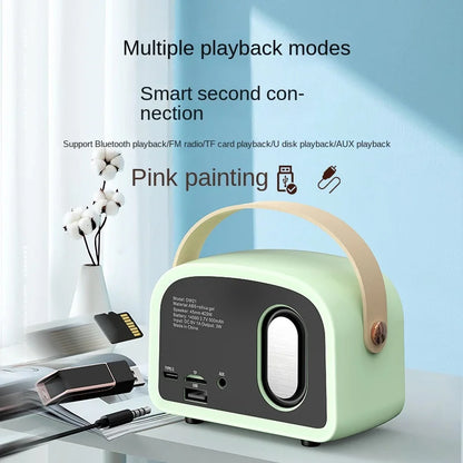 Mini Retro Bluetooth Speaker