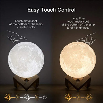 3D LED Planet Lamp